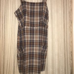 American Eagle Plaid Dress
